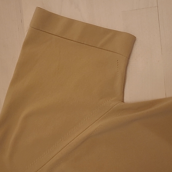 EUC VTG 70s Lady Booth Bay Khaki Mockneck Short Sleeved Shirt - Picture 4 of 13